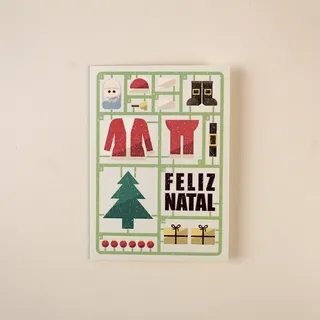 Cartão de Natal Look Noel