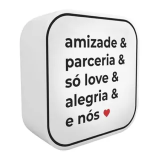 Luminária Box Combinação Perfeita