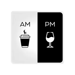 Luminária Slim Box Coffee or Wine