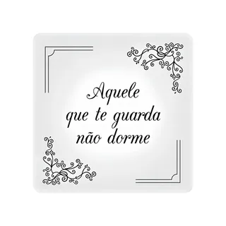 Luminária Slim Box Aquele Que Te Guarda