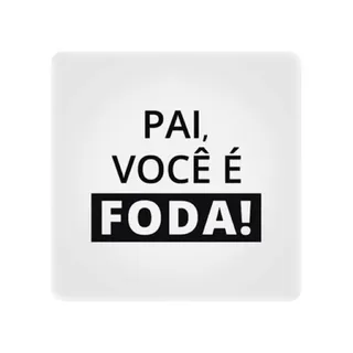 Luminária Slim Box Pai Foda