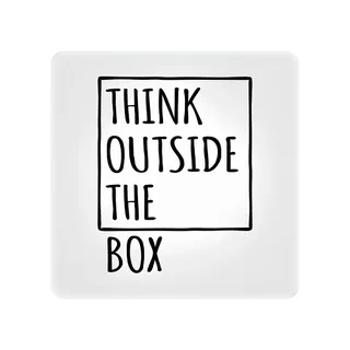 Luminária Slim Box Pense Fora da Caixa