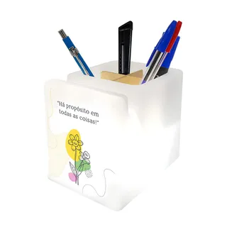 Organizador de Mesa Iluminado Sempre Há Propósito