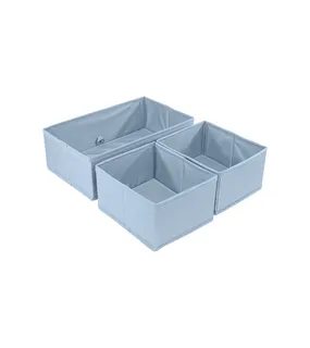 Kit de 3 Organizadores Dobráveis de Peva Happy Closet