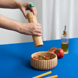 Moedor de Temperos de Bambu Special Seasoning