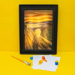 Luminária Quadro O Grito