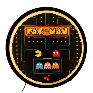 Luminária Pac-Man Doodle