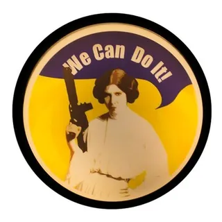 Luminária Star Wars Leia We Can Do It!