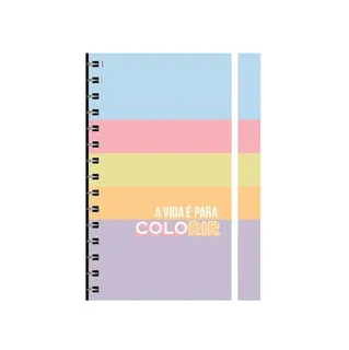 Planner Semanal A Vida é Para Colorir Focus Day