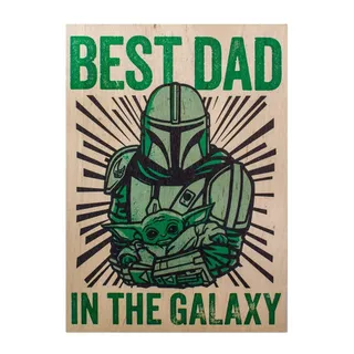 Quadro Star Wars Best Dad In The Galaxy