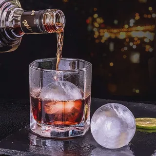 Forma De Gelo Redonda Funny Ice