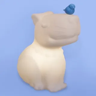 Luminária Capivarinha e Pássaro Azul