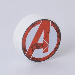 Mini Luminária LED Redonda Avengers USB Marvel