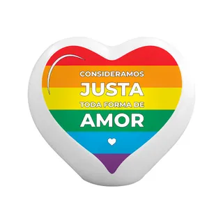 Luminária Coração Toda Forma de Amor