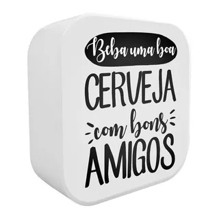 Luminária Box Boa Ceveja com Bons Amigos