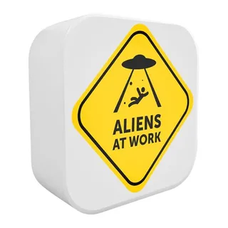 Luminária Box Aliens At Work