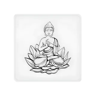 Luminária Box Slim Budha USB