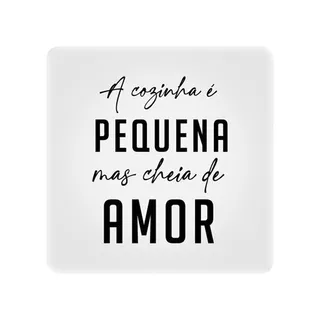 Luminária Box Slim Pequena Mas Cheia de Amor USB