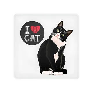 Luminária Box Slim I Love Cat USB