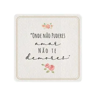 Luminária Box Slim Não Puderes USB