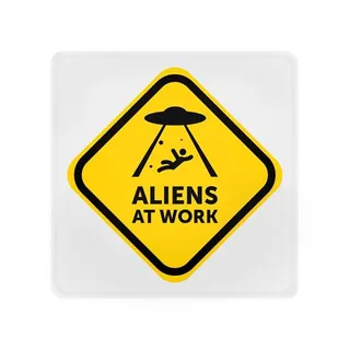 Mini Luminária Box Aliens At Work USB