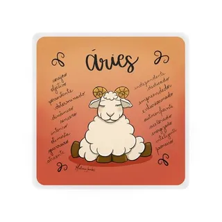 Mini Luminária Box Signos Áries USB