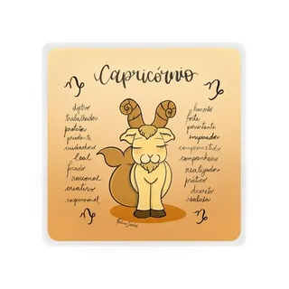 Mini Luminária Box Signos Capricórnio USB