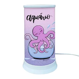 Luminária de Mesa Hug Signo Aquário