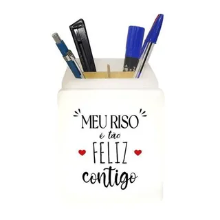 Organizador de Mesa Iluminado Meu Riso