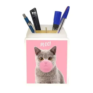 Organizador de Mesa Iluminado Cat Ploc Ploc