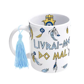 Caneca com Pompom - Filtro dos Sonhos