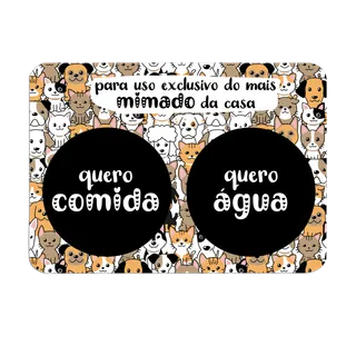 Tapete para Comedouro - Pet Lovers