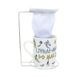 Kit Gourmet  - Mini coador de café - Livrai-me do Mal 