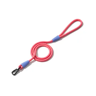 Guia De Corda Pet com Mosquetão 360° - Rosa Glitter