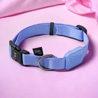 Coleira Ajustável para Cães Violeta - M