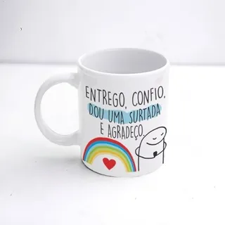 Caneca de Porcelana Flork - Entrego