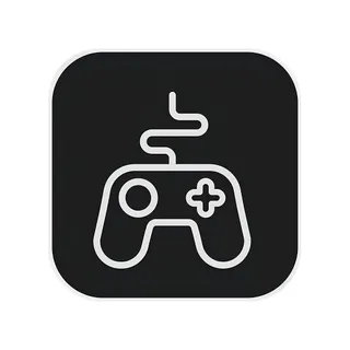 Luminária Box Controle Gamer Light Preto