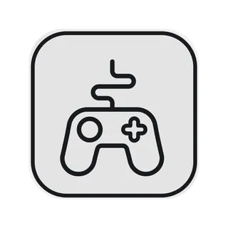 Luminária Box Controle Gamer Light Branco