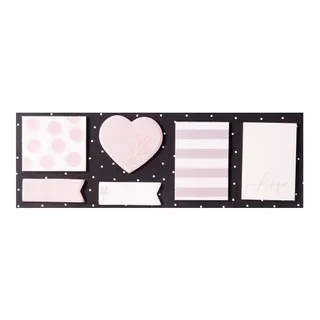 Cartela com 6 Blocos de Notas Adesivas - Simplifique