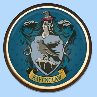 Luminária Brasão Ravenclaw Harry Potter
