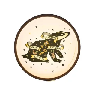 Luminária de Parede Tattoo Hufflepuff
