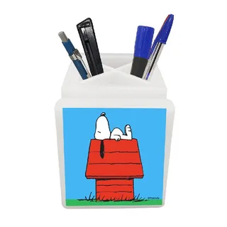 Organizador de Mesa Iluminado Snoopy - Casinha