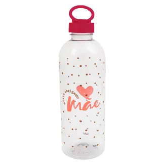 Garrafa 900ml Com Alça Circular - Amor de Mãe