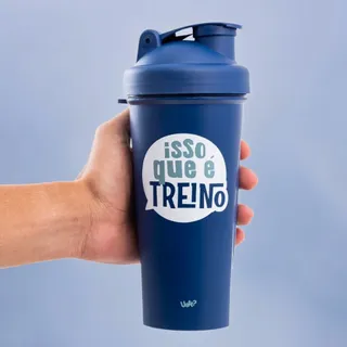 Shakeira 780ml com Tampa e Medidor - Isso que é Treino