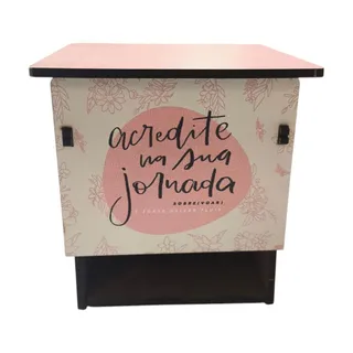 Caixa Porta Chá De Madeira - Sobre.Voar