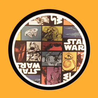 Luminária de Parede Led Sign Mosaico Star Wars