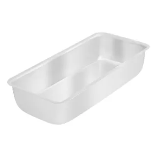 Forma de Cuca 1,5L Alumínio 23x13 Pães Rocamboles