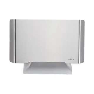 Dispenser para Papel Toalha com Frente em Inox Escovado Select - Nobre