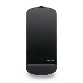 Dispenser para Sabonete Líquido/Álcool Gel 800ml Reservatório Válvula Xpro Inox Preto - Nobre