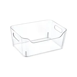 Organizador de Armários e Geladeiras Multiuso sem Tampa 3L Transparente - Mood